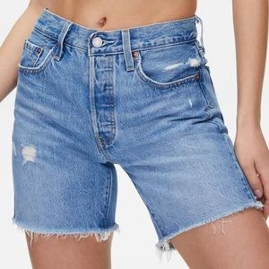 Levi’s Mid Length 501 Shorts